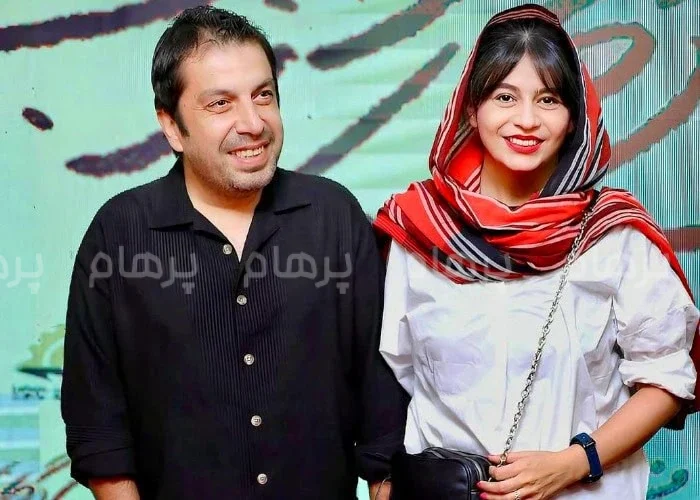 عباس جمشیدی فر و همسرش